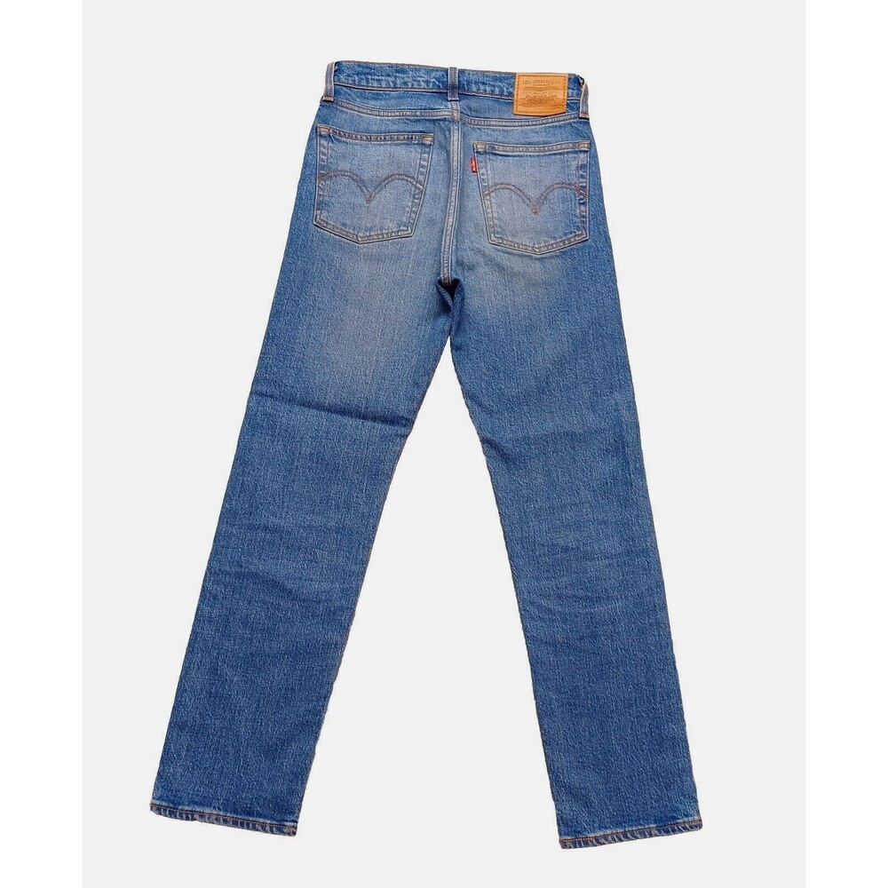 Levi's Premium Big E Wedgie Straight Buttonfly Jeans Women's Size 25 - Picture 2 of 13